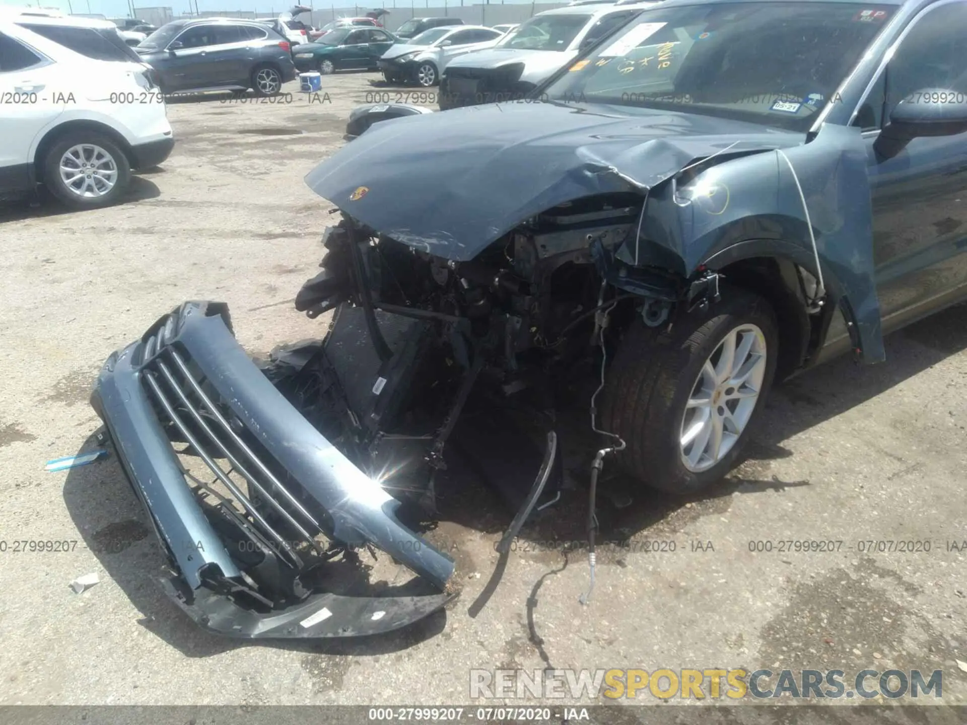 12 Photograph of a damaged car WP1AB2AY4KDA65314 PORSCHE CAYENNE 2019
