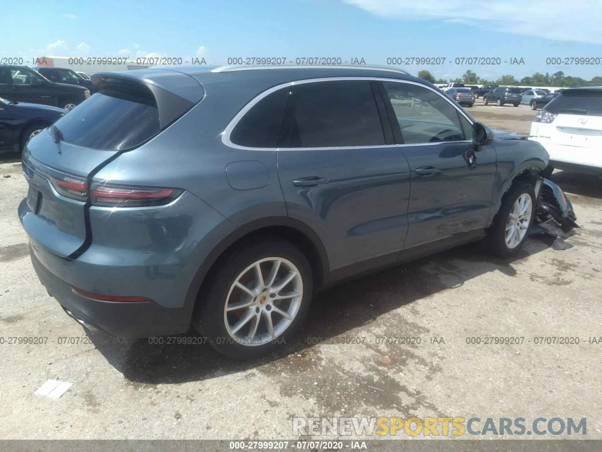 4 Photograph of a damaged car WP1AB2AY4KDA65314 PORSCHE CAYENNE 2019