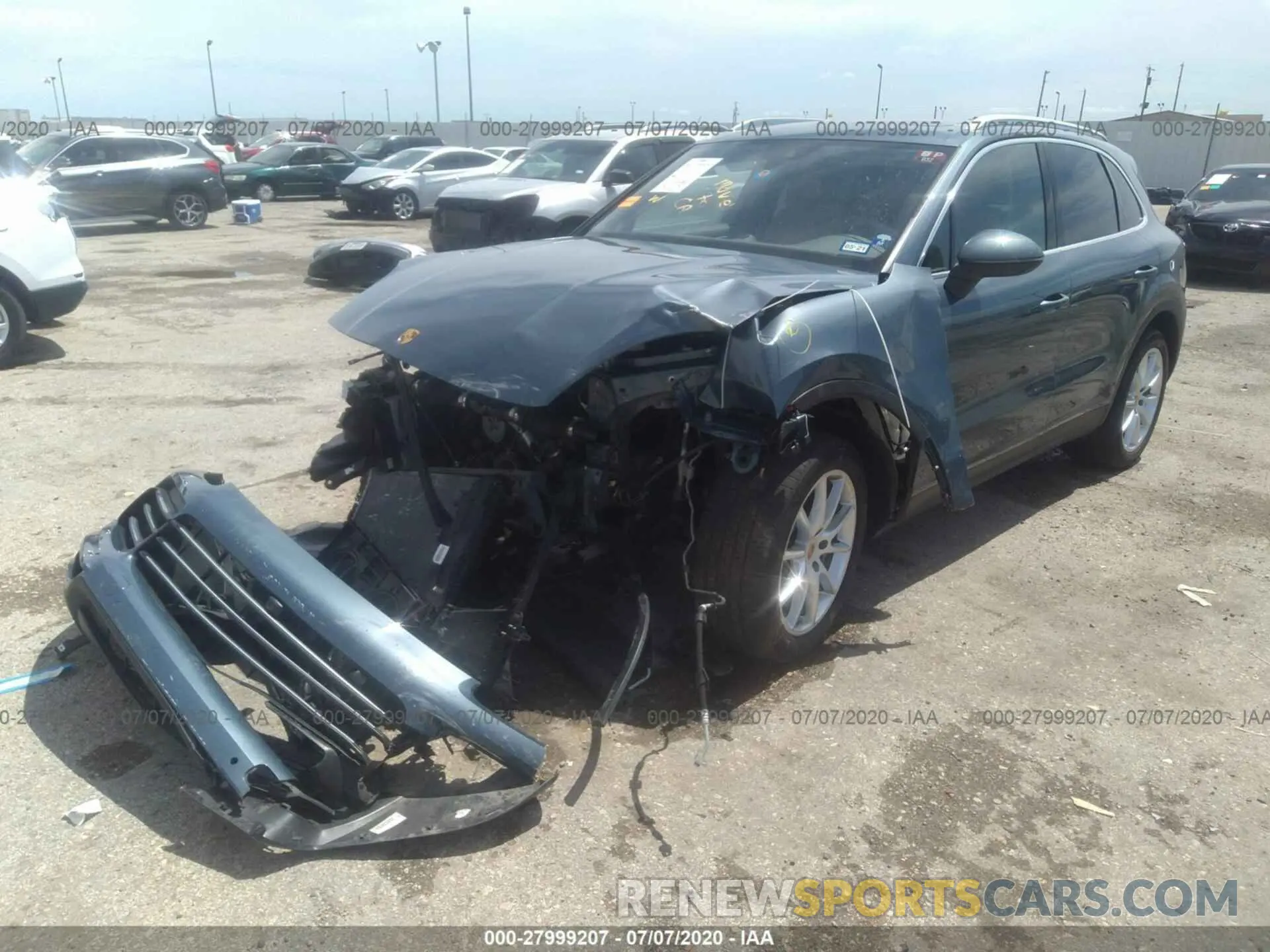 6 Photograph of a damaged car WP1AB2AY4KDA65314 PORSCHE CAYENNE 2019