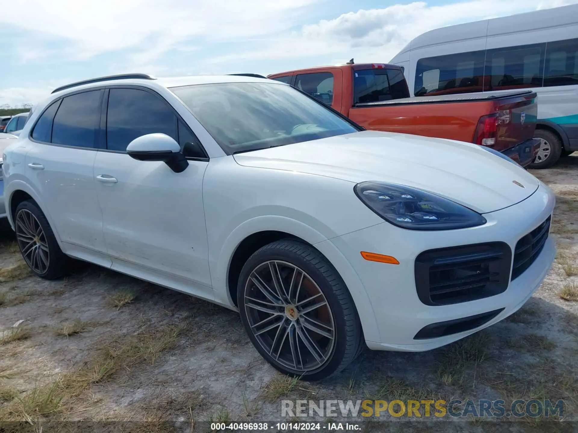 1 Photograph of a damaged car WP1AB2AY5KDA64026 PORSCHE CAYENNE 2019