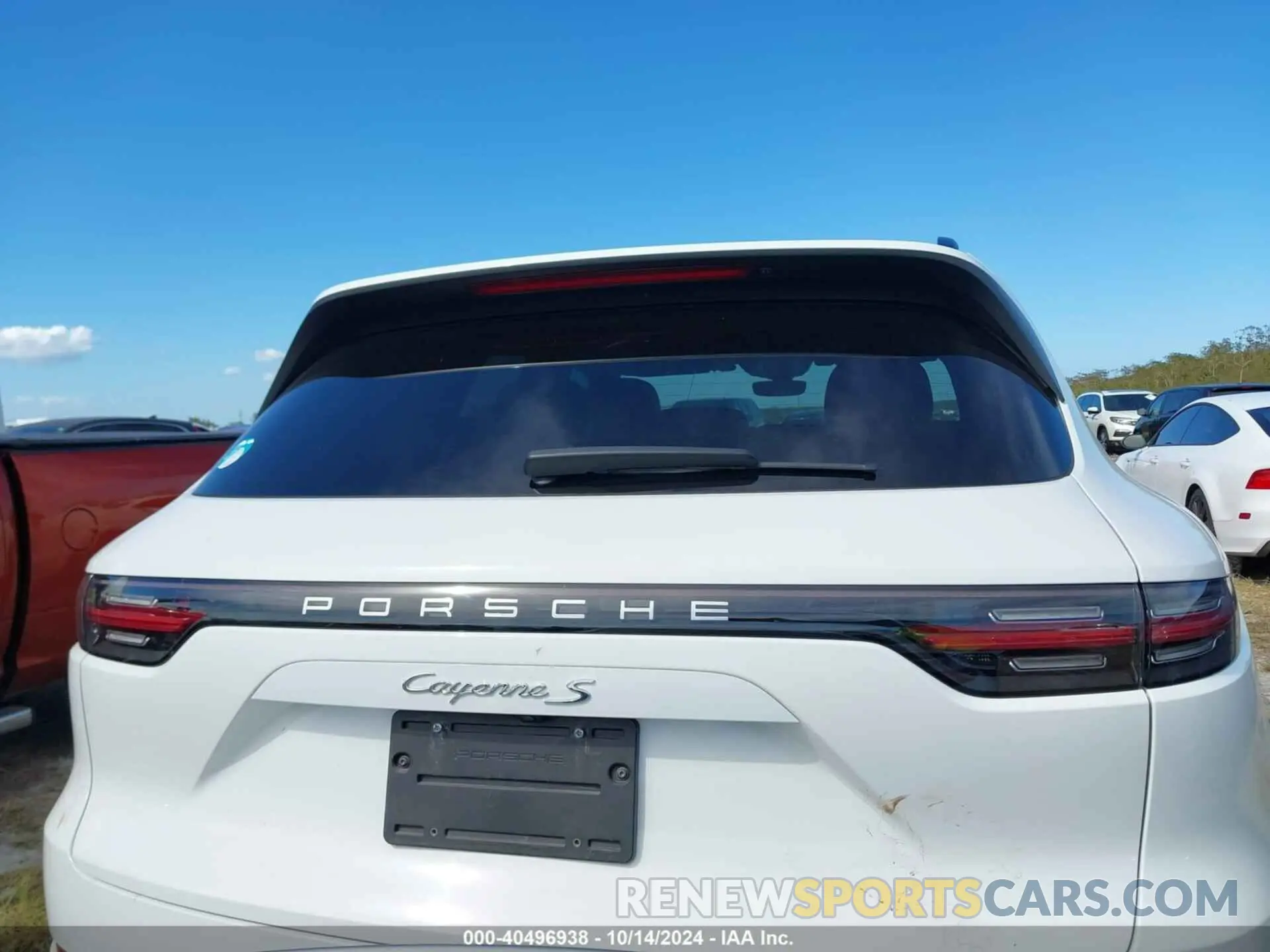 15 Photograph of a damaged car WP1AB2AY5KDA64026 PORSCHE CAYENNE 2019