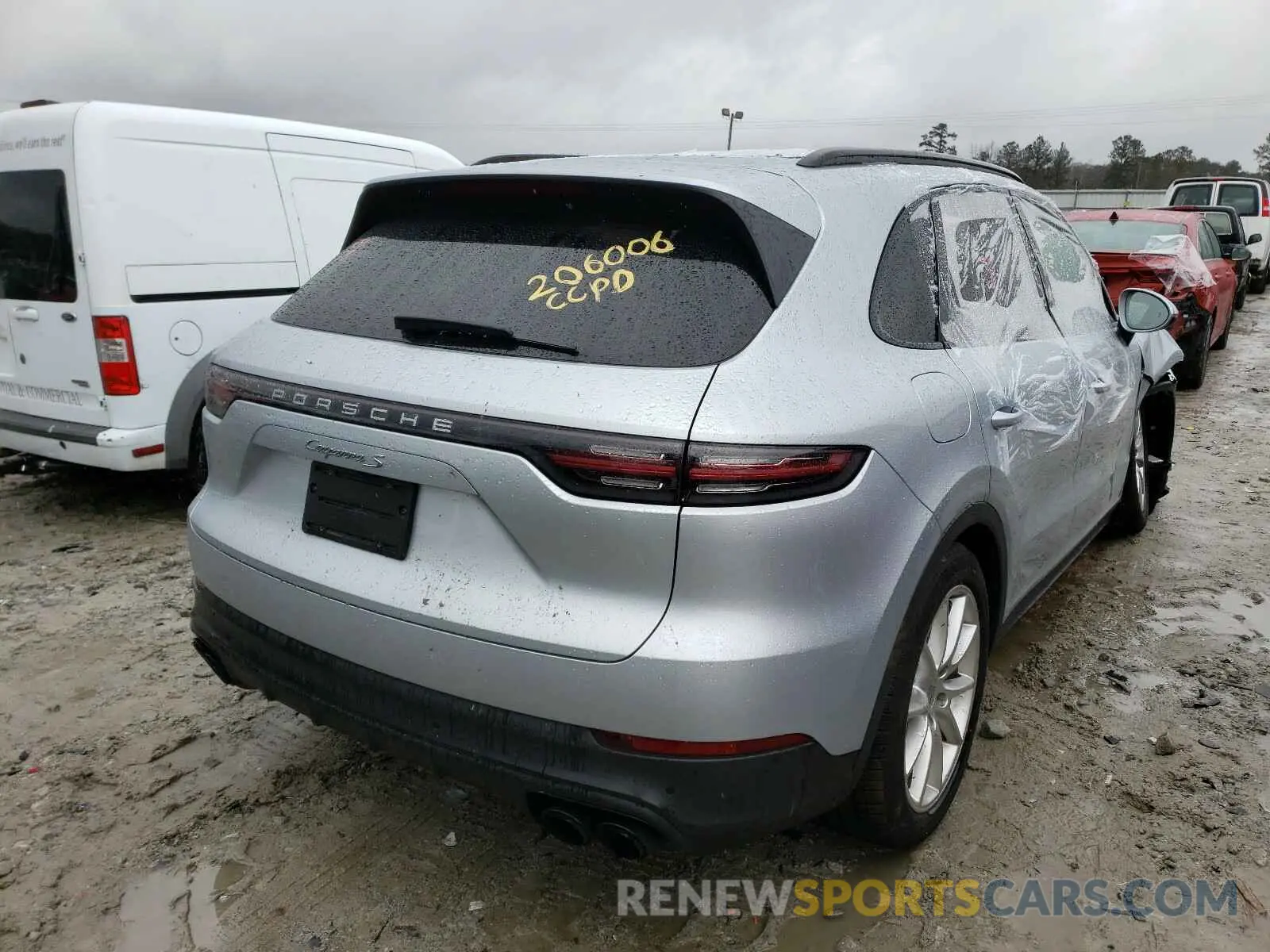4 Photograph of a damaged car WP1AB2AY6KDA64472 PORSCHE CAYENNE 2019