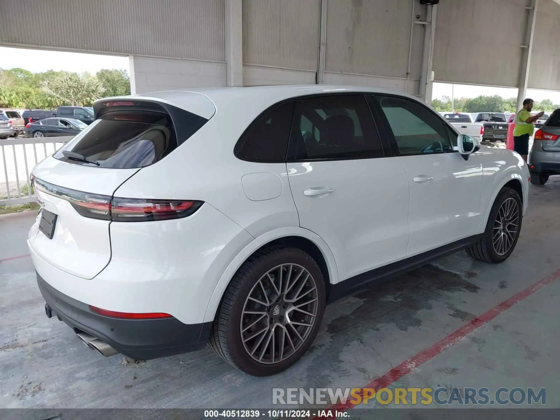 4 Фотография поврежденного автомобиля WP1AB2AY8KDA63985 PORSCHE CAYENNE 2019