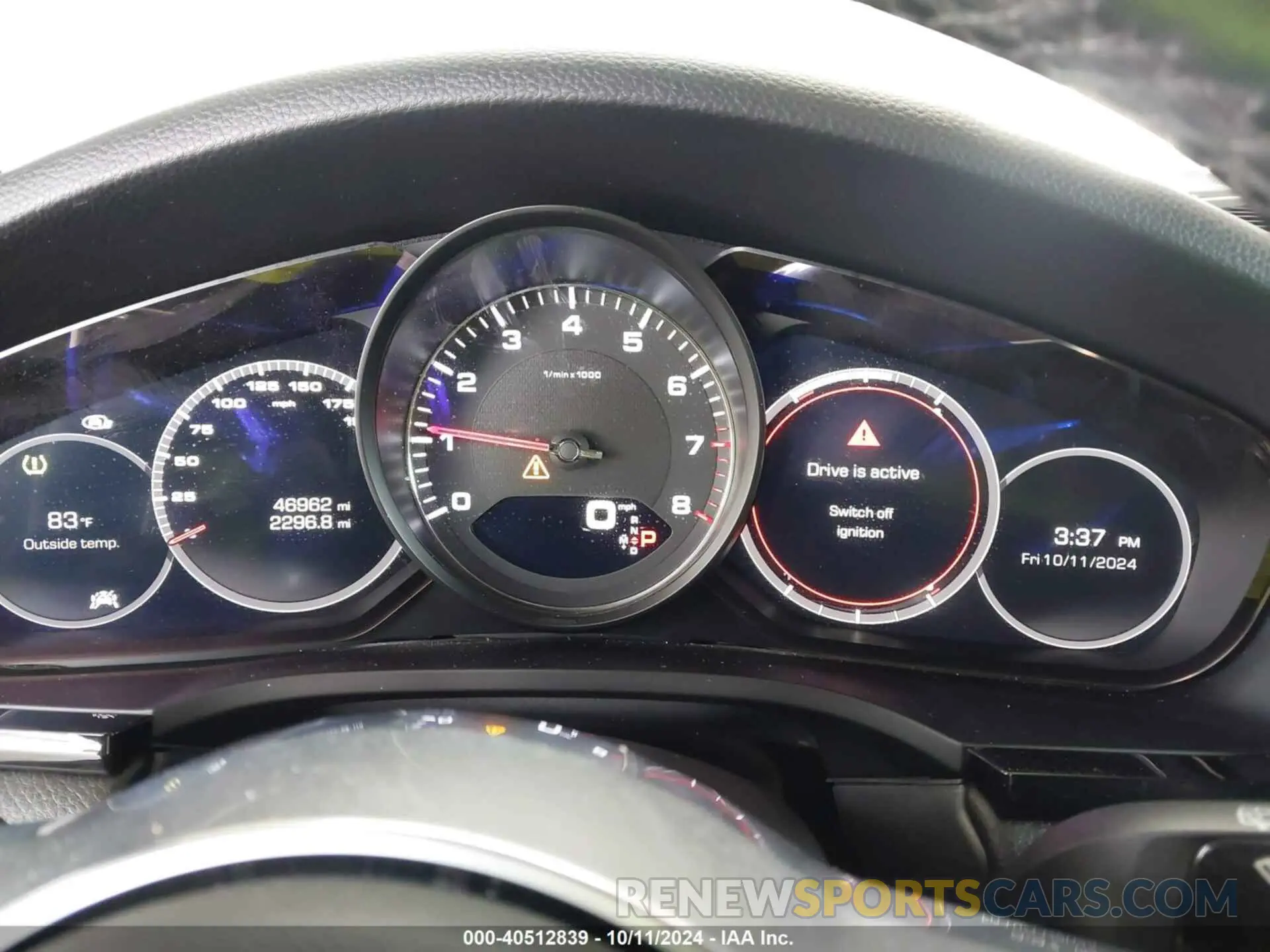 7 Фотография поврежденного автомобиля WP1AB2AY8KDA63985 PORSCHE CAYENNE 2019