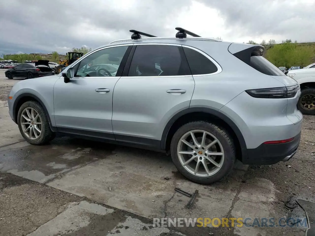 2 Фотография поврежденного автомобиля WP1AB2AYXKDA63826 PORSCHE CAYENNE 2019