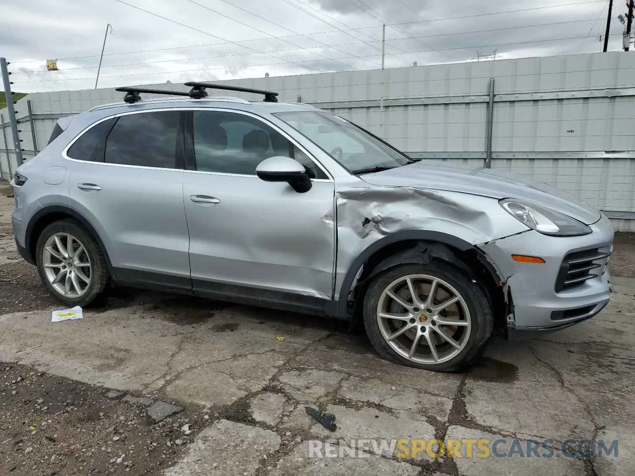 4 Фотография поврежденного автомобиля WP1AB2AYXKDA63826 PORSCHE CAYENNE 2019