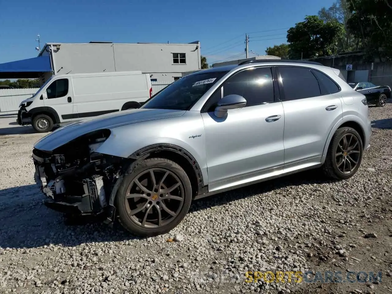 1 Фотография поврежденного автомобиля WP1AE2AY0KDA50140 PORSCHE CAYENNE 2019