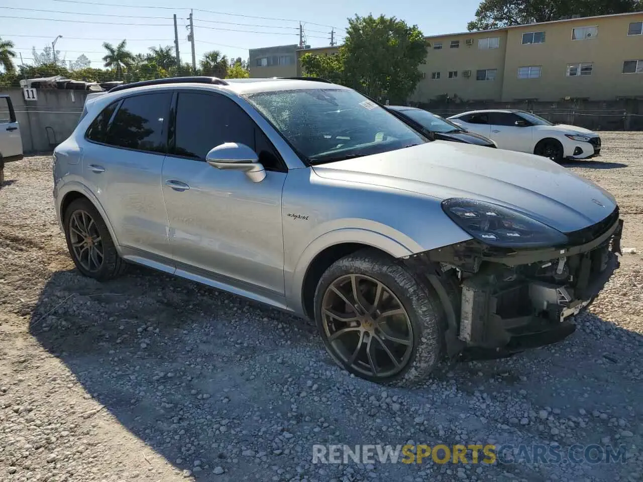 4 Фотография поврежденного автомобиля WP1AE2AY0KDA50140 PORSCHE CAYENNE 2019