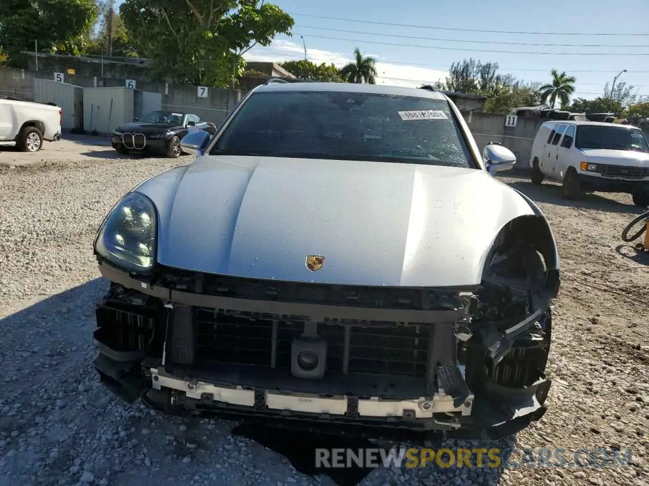 5 Фотография поврежденного автомобиля WP1AE2AY0KDA50140 PORSCHE CAYENNE 2019