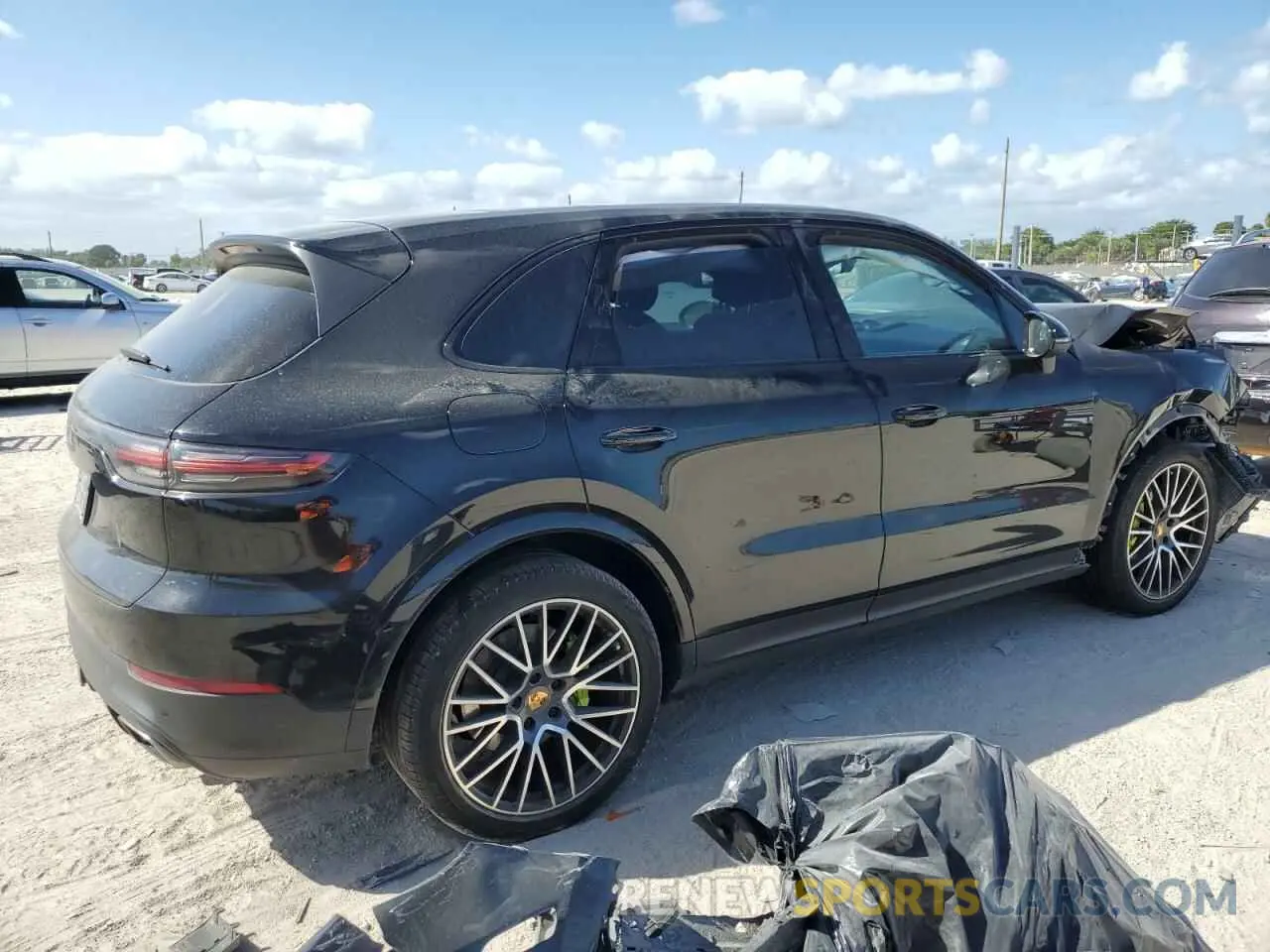 3 Photograph of a damaged car WP1AE2AY0KDA51109 PORSCHE CAYENNE 2019