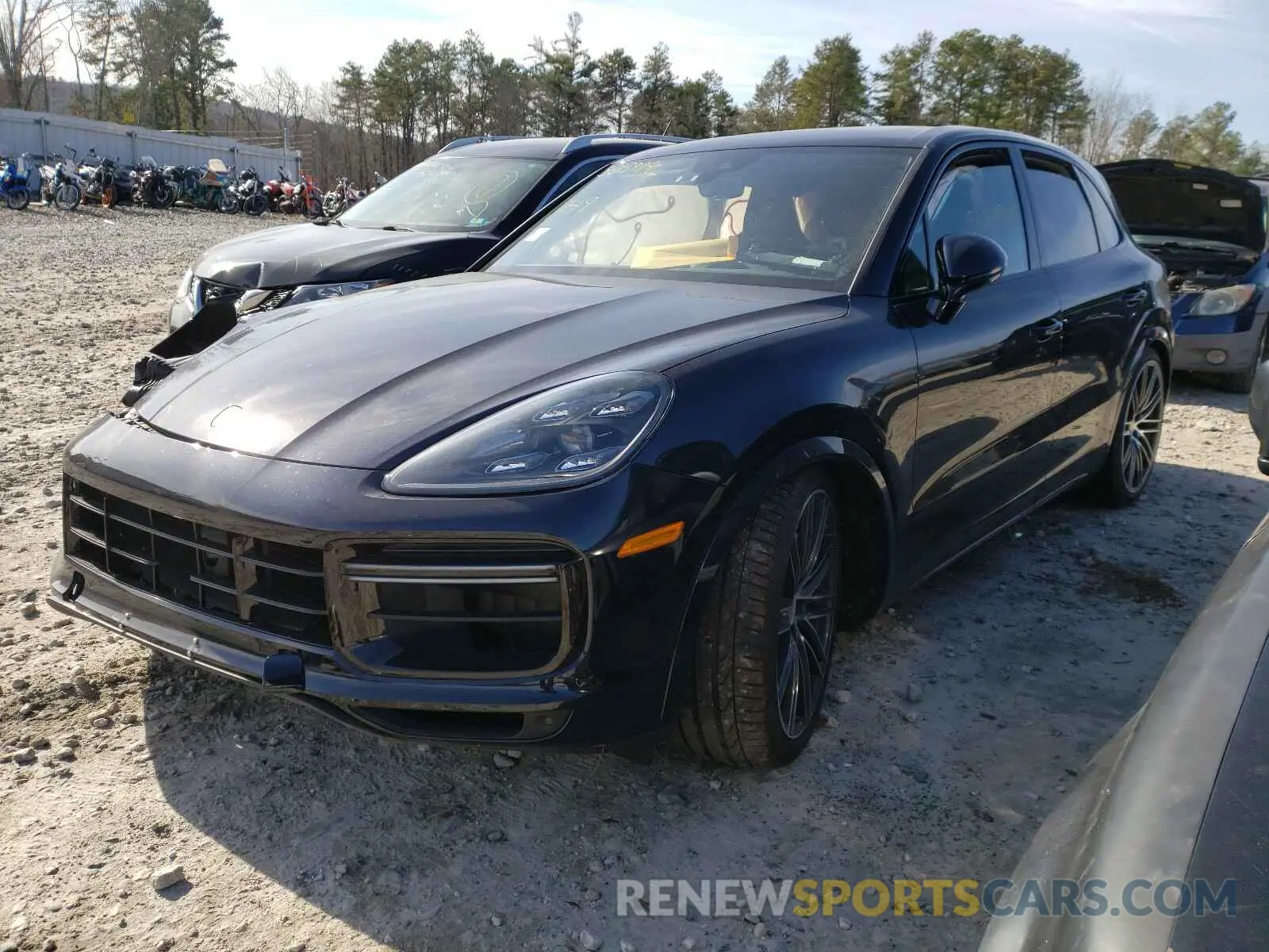 2 Photograph of a damaged car WP1AF2AY0KDA81272 PORSCHE CAYENNE 2019