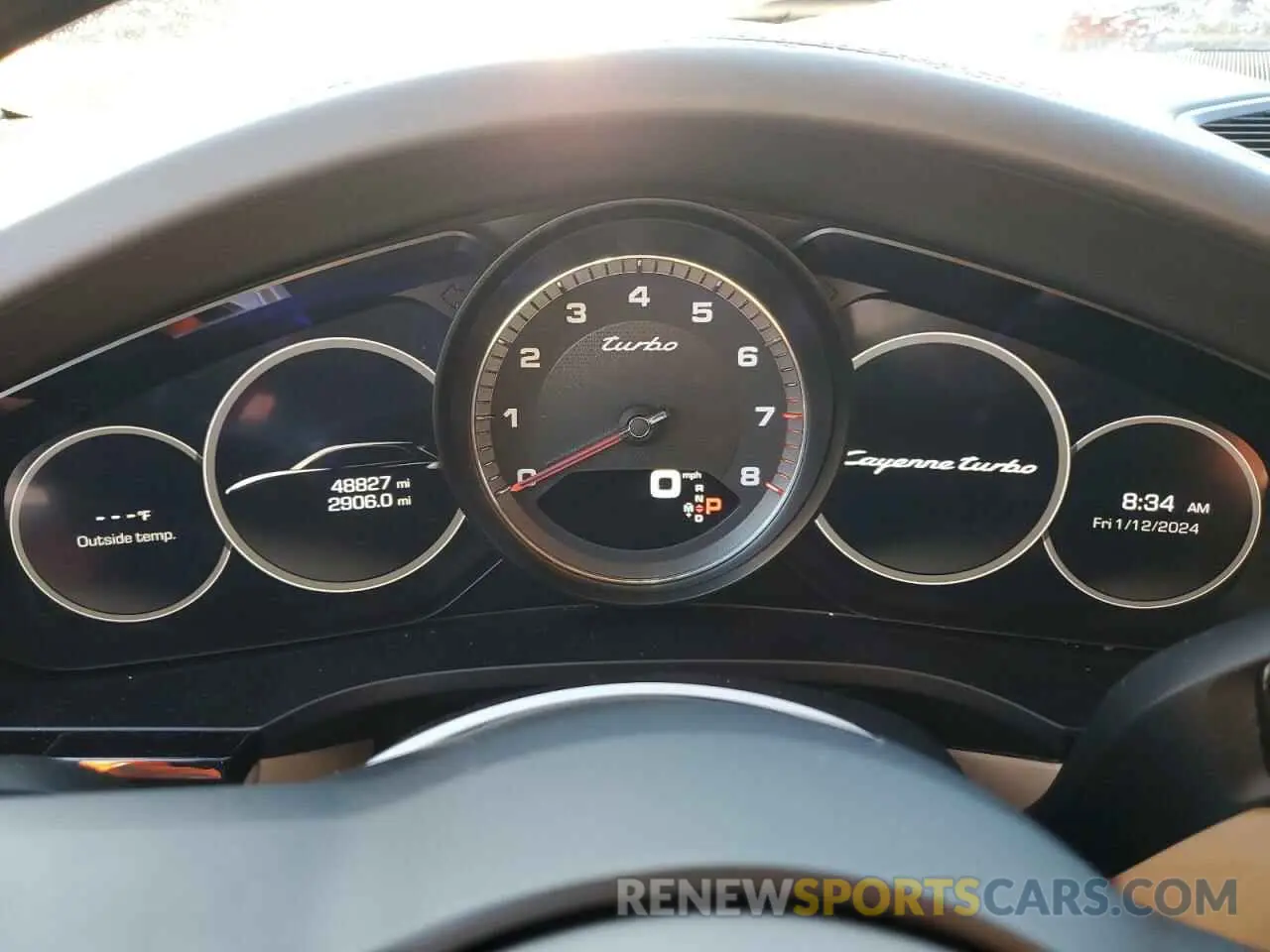 9 Photograph of a damaged car WP1AF2AY5KDA81560 PORSCHE CAYENNE 2019