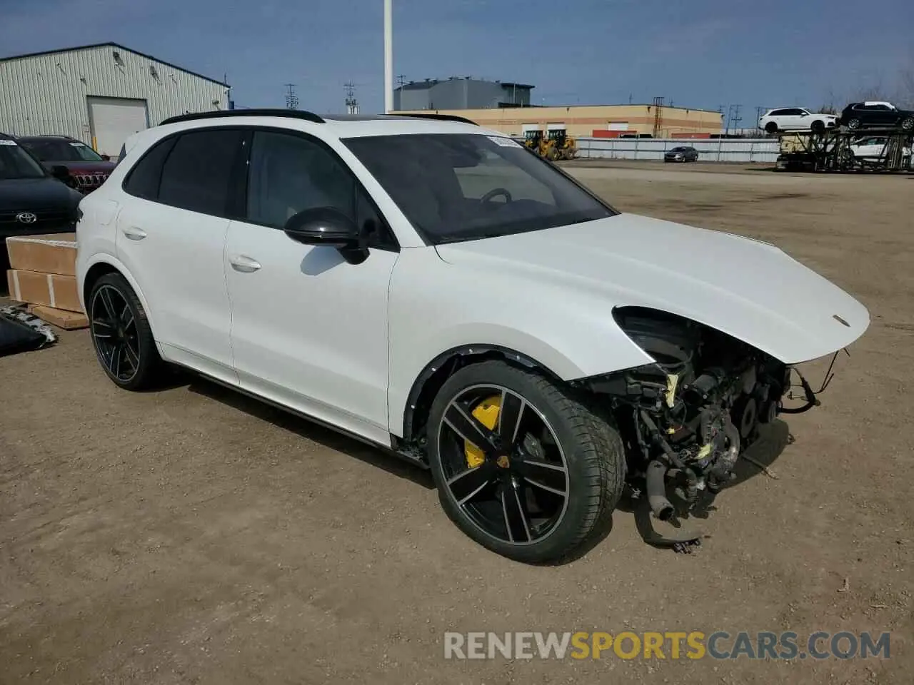 4 Photograph of a damaged car WP1AF2AYXKDA80646 PORSCHE CAYENNE 2019