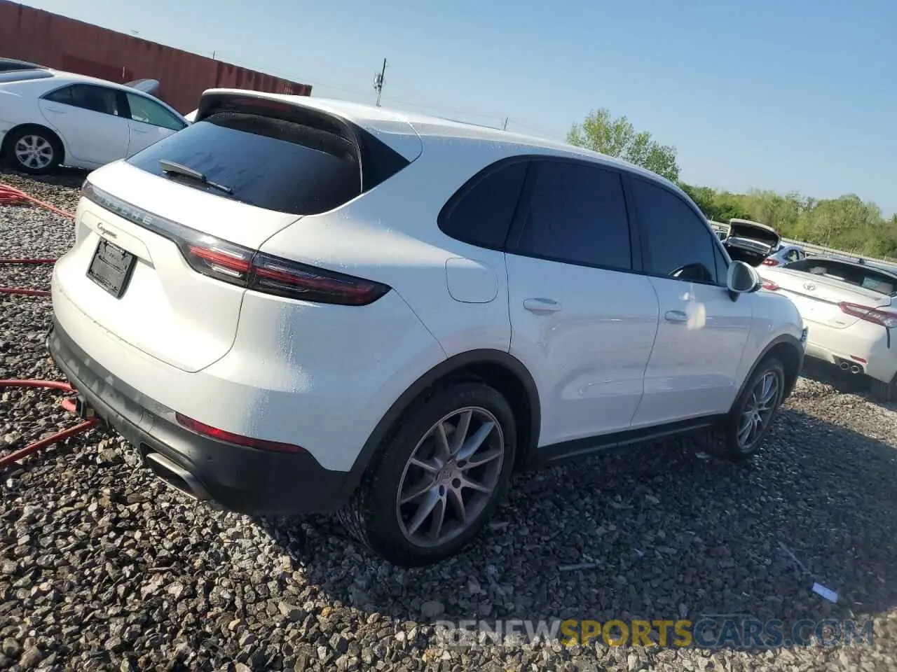 3 Фотография поврежденного автомобиля WP1AA2AY2LDA03933 PORSCHE CAYENNE 2020