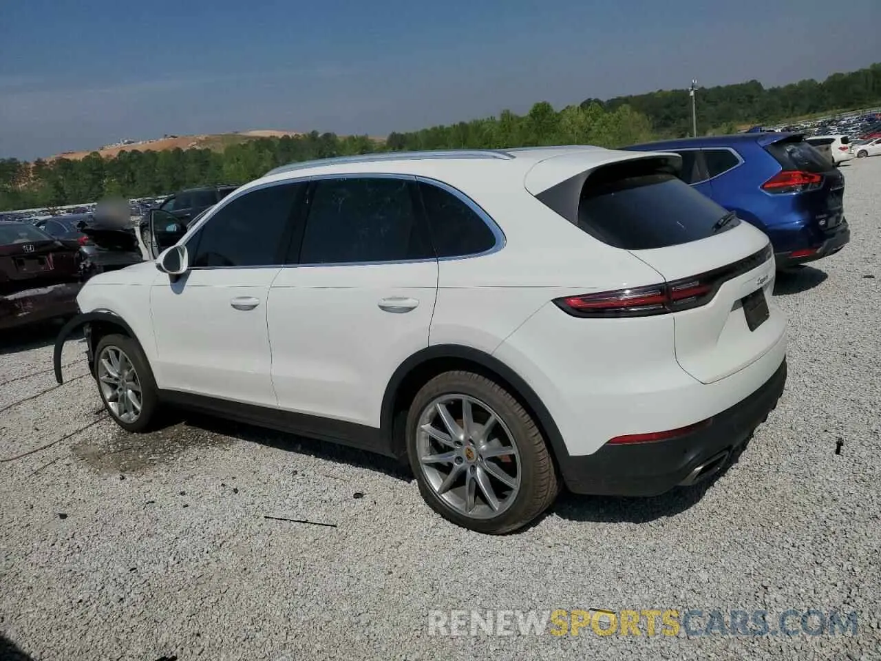 2 Photograph of a damaged car WP1AA2AY3LDA00359 PORSCHE CAYENNE 2020