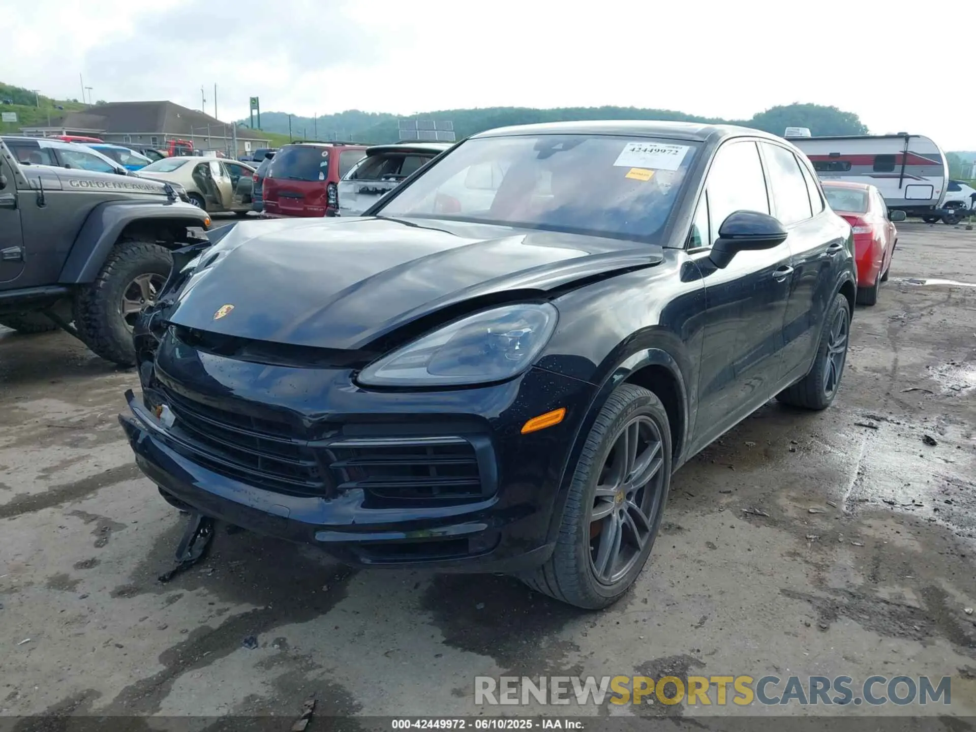2 Photograph of a damaged car WP1AA2AY4LDA07823 PORSCHE CAYENNE 2020