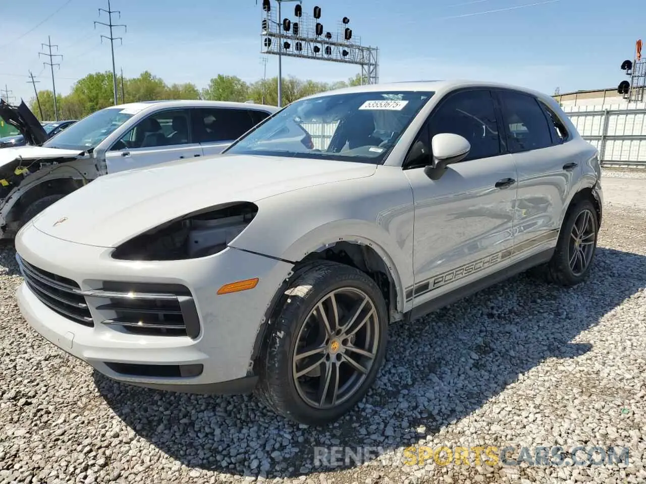 1 Photograph of a damaged car WP1AA2AY5LDA07202 PORSCHE CAYENNE 2020