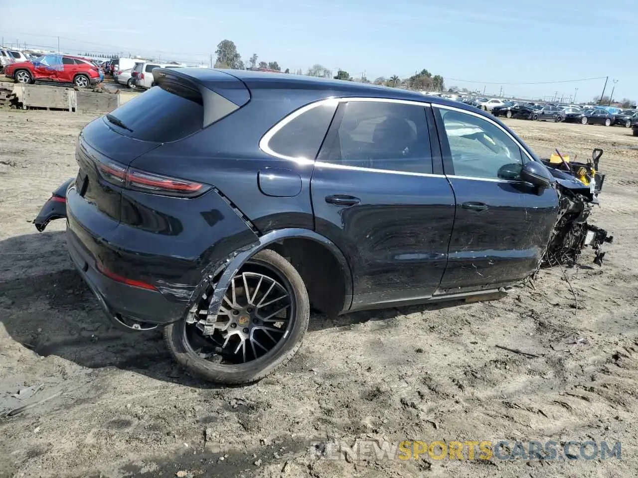 3 Фотография поврежденного автомобиля WP1AA2AY7LDA05290 PORSCHE CAYENNE 2020