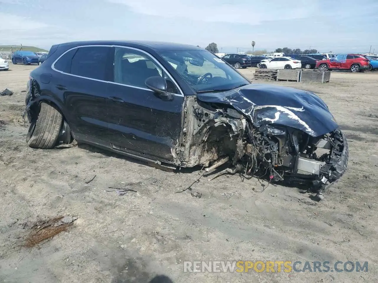 4 Фотография поврежденного автомобиля WP1AA2AY7LDA05290 PORSCHE CAYENNE 2020