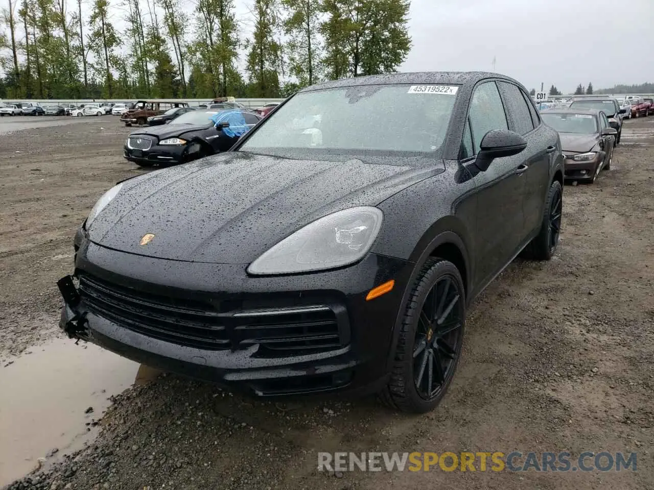 2 Фотография поврежденного автомобиля WP1AA2AY8LDA02074 PORSCHE CAYENNE 2020