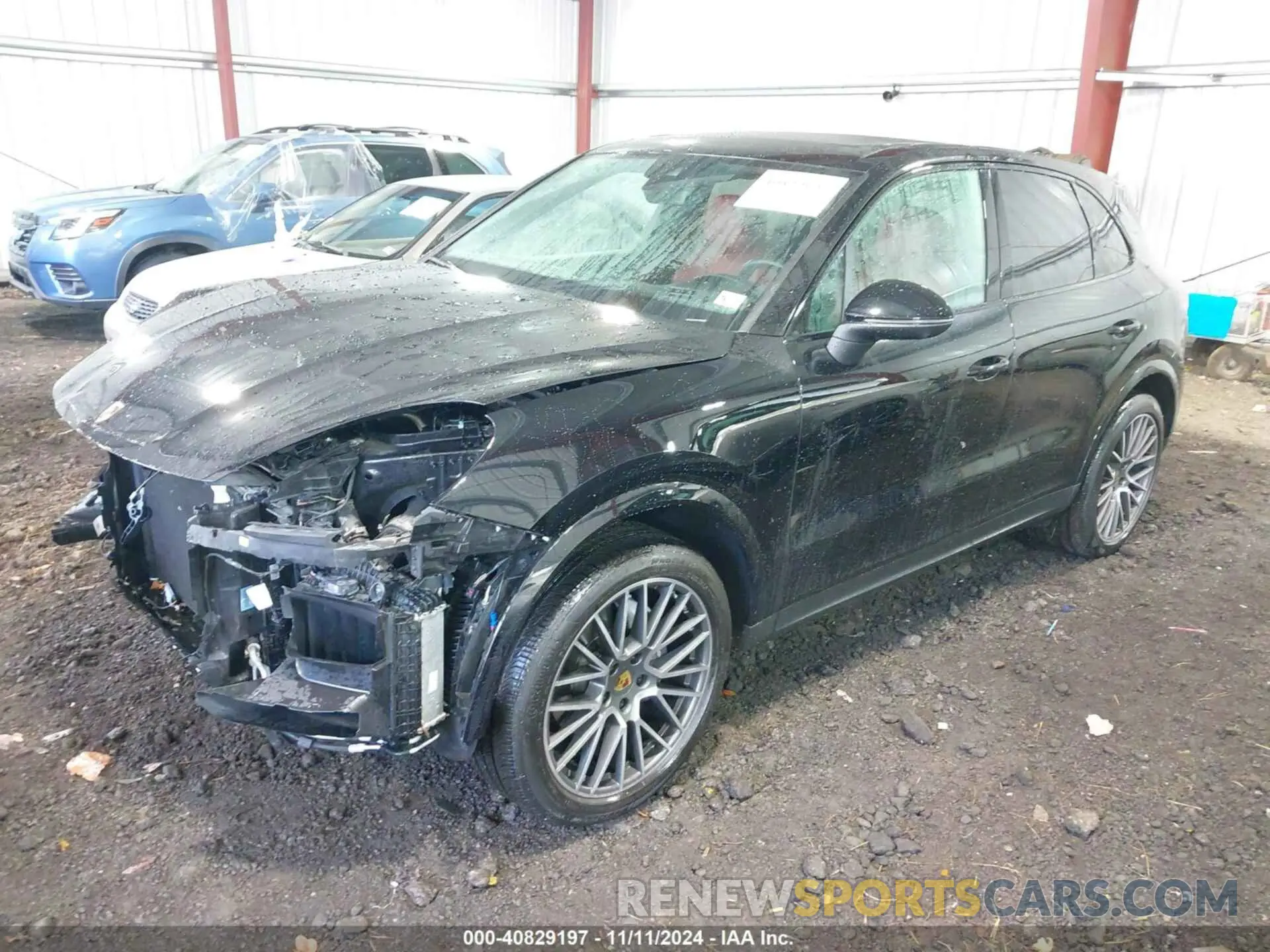 2 Photograph of a damaged car WP1AA2AY8LDA06206 PORSCHE CAYENNE 2020