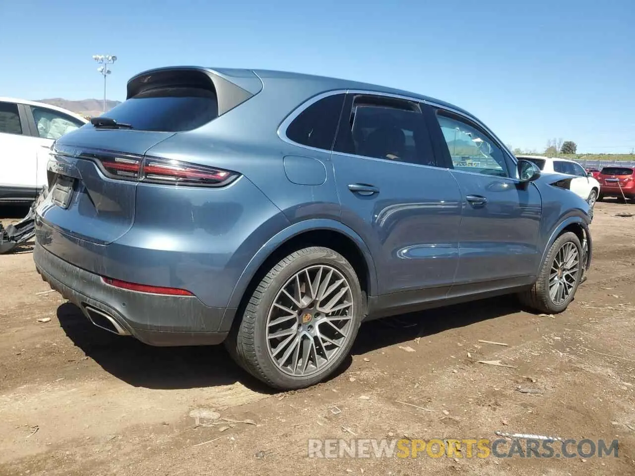 3 Photograph of a damaged car WP1AA2AY8LDA06688 PORSCHE CAYENNE 2020
