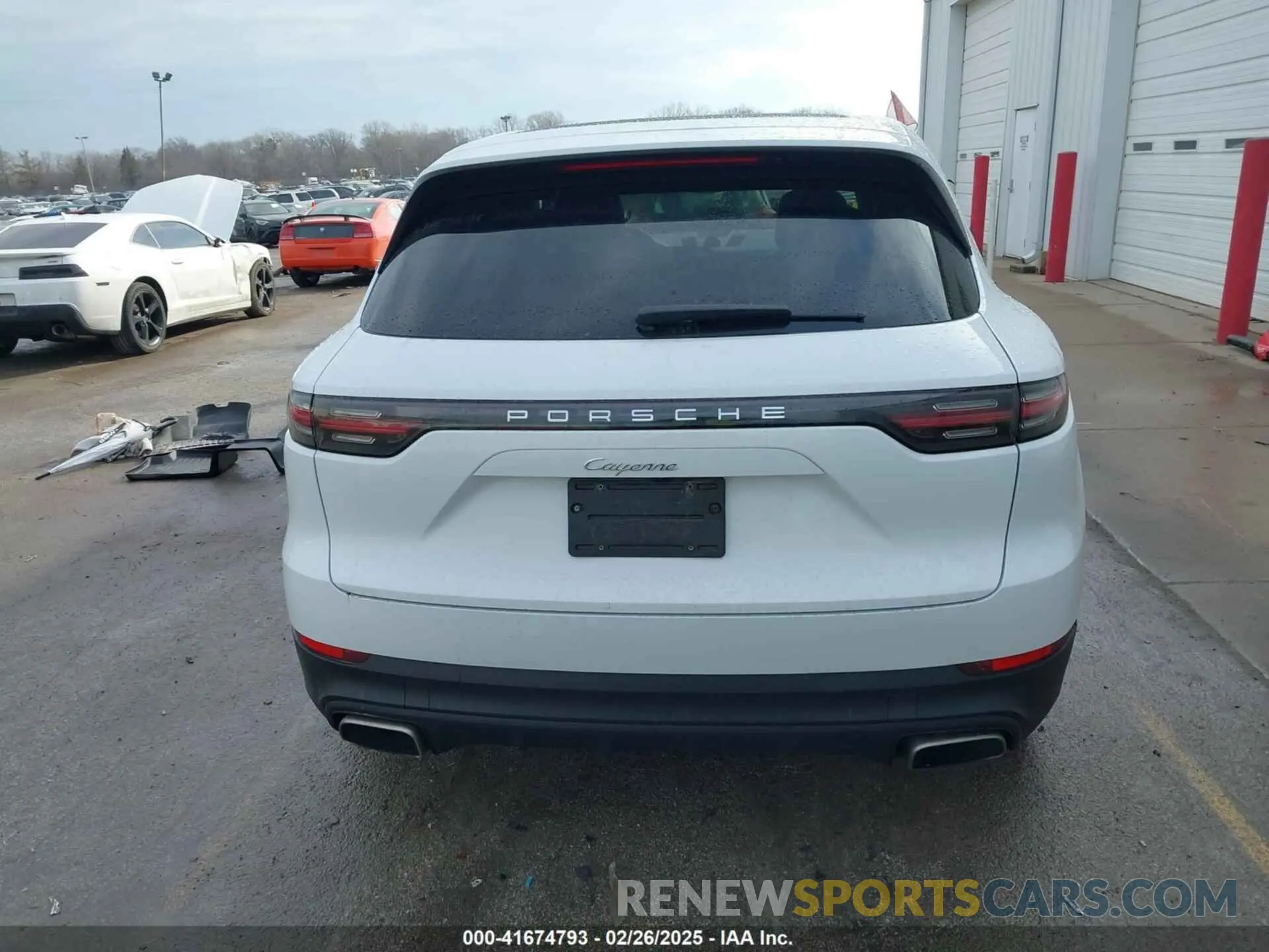 16 Фотография поврежденного автомобиля WP1AA2AYXLDA01167 PORSCHE CAYENNE 2020