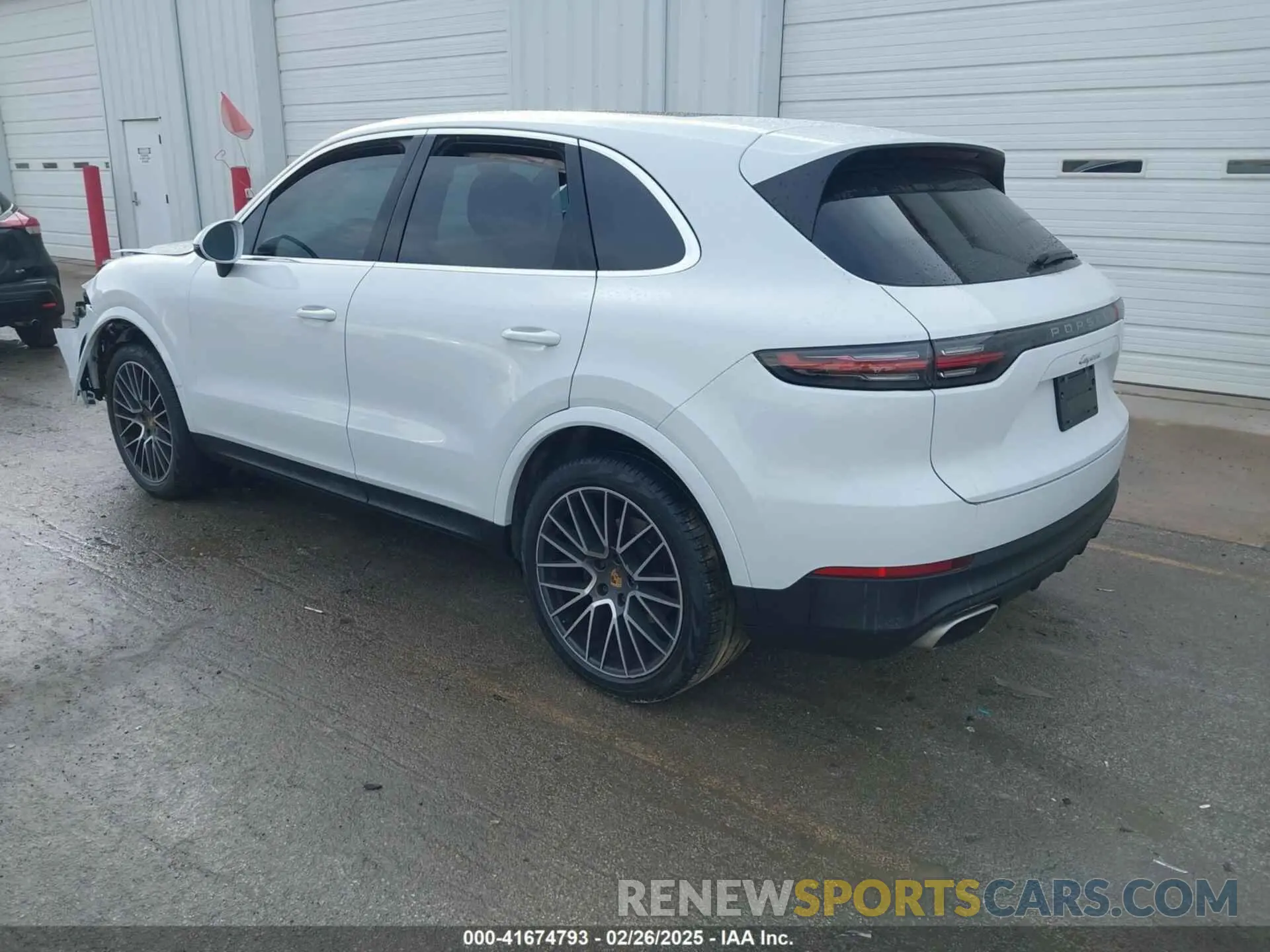 3 Фотография поврежденного автомобиля WP1AA2AYXLDA01167 PORSCHE CAYENNE 2020