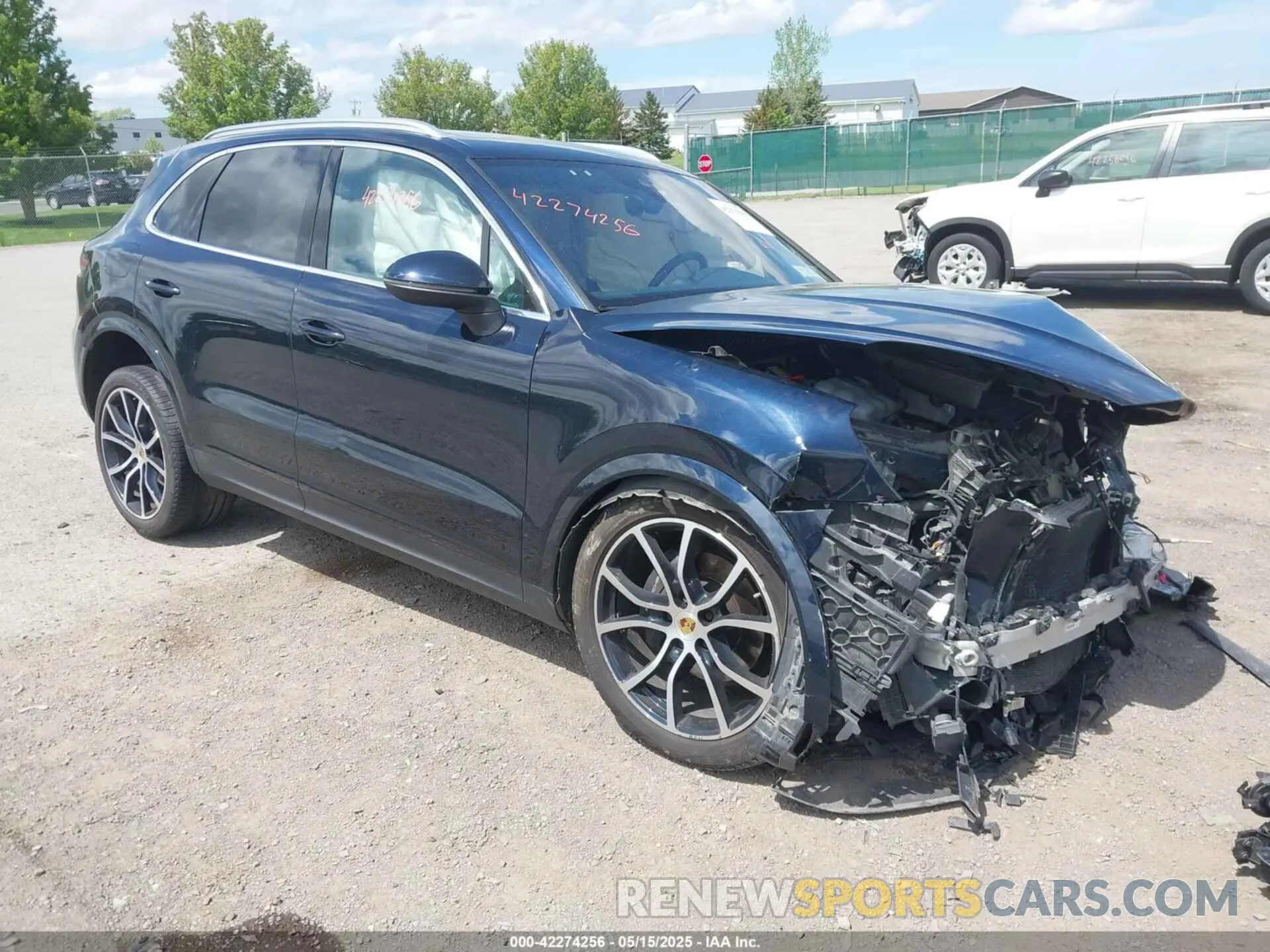 1 Фотография поврежденного автомобиля WP1AA2AYXLDA02335 PORSCHE CAYENNE 2020