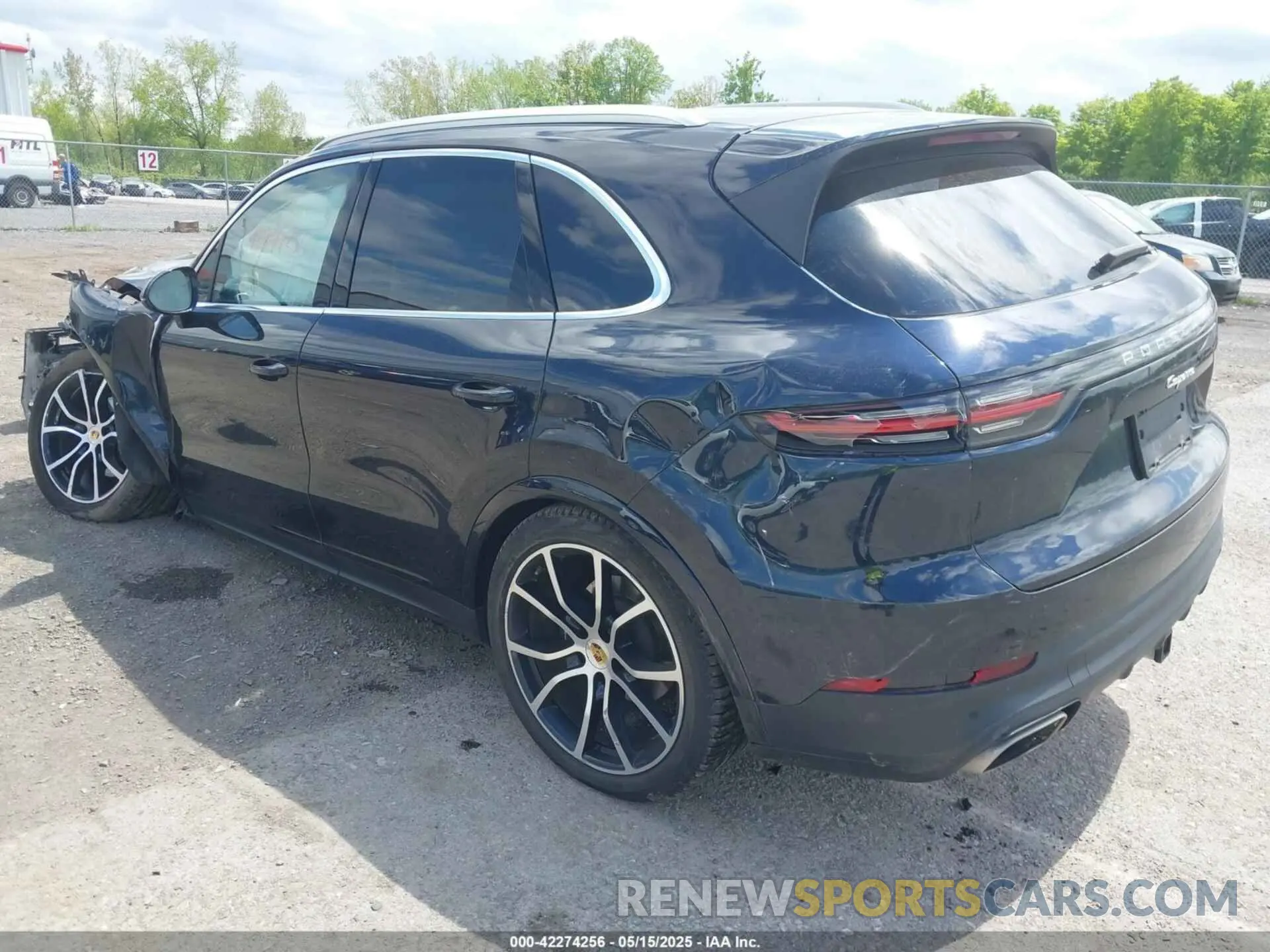 3 Фотография поврежденного автомобиля WP1AA2AYXLDA02335 PORSCHE CAYENNE 2020