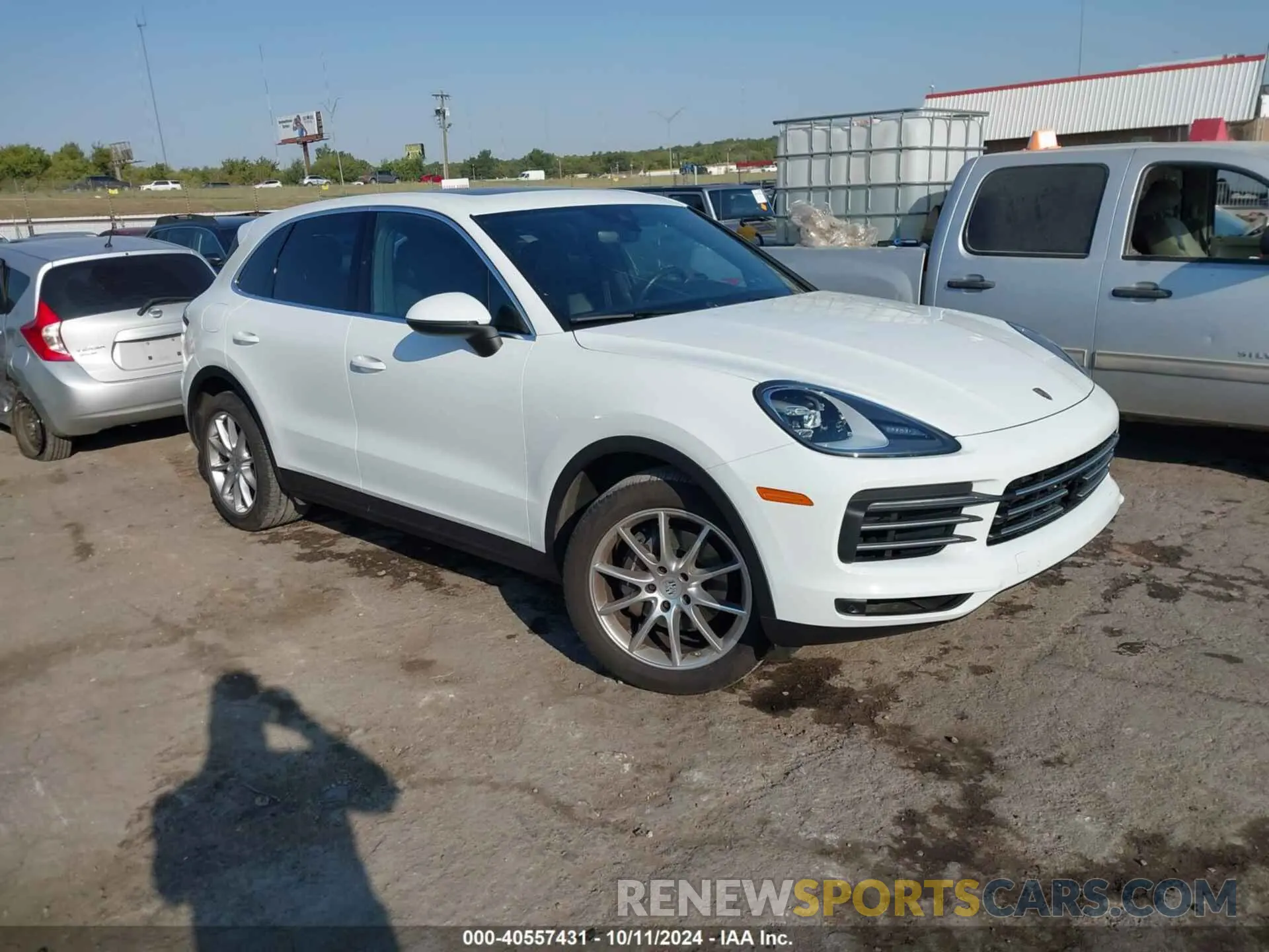 1 Photograph of a damaged car WP1AA2AYXLDA02626 PORSCHE CAYENNE 2020
