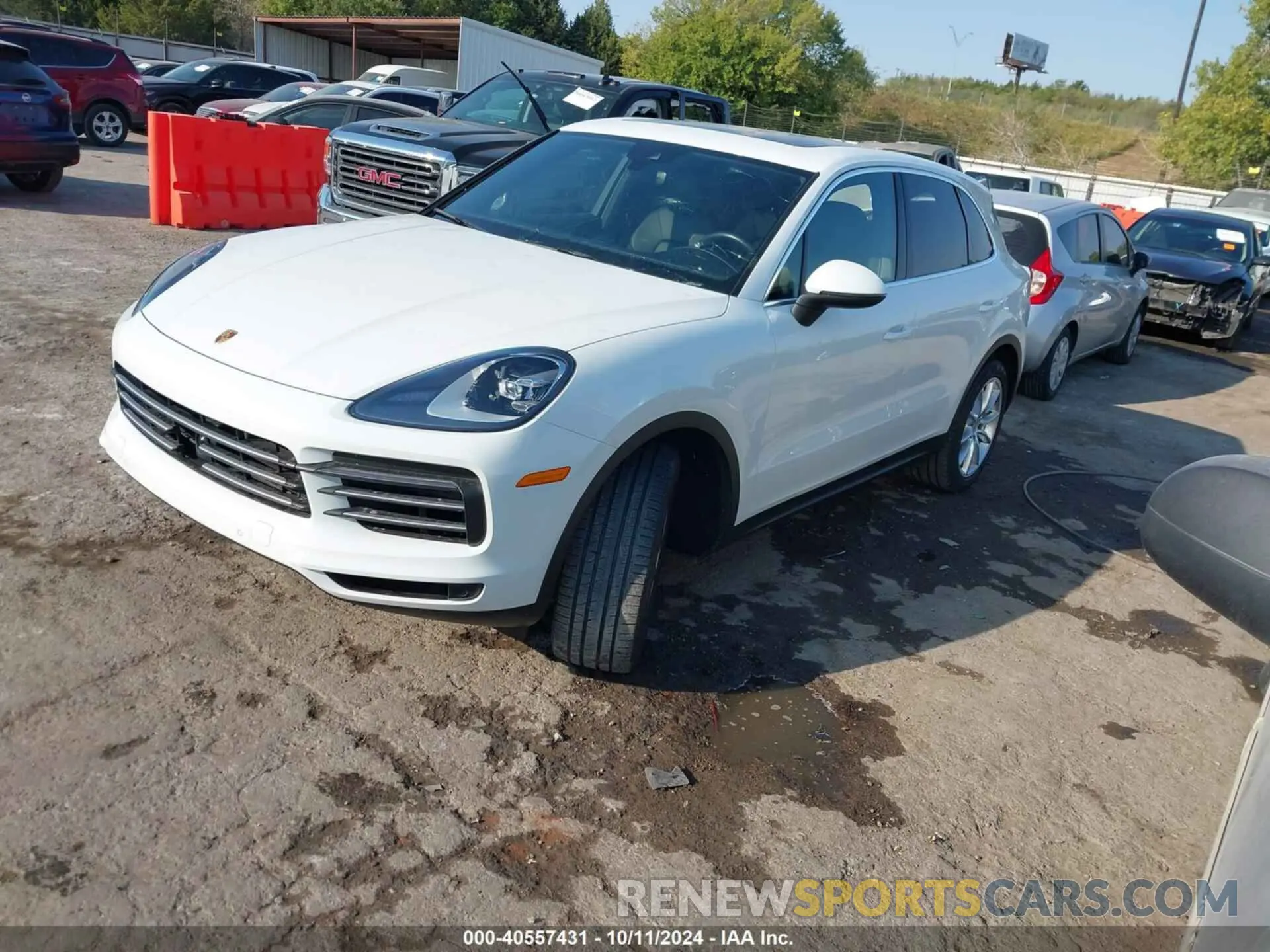 2 Photograph of a damaged car WP1AA2AYXLDA02626 PORSCHE CAYENNE 2020