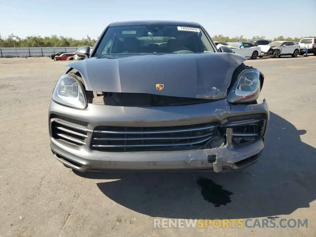 5 Photograph of a damaged car WP1AA2AYXLDA07129 PORSCHE CAYENNE 2020