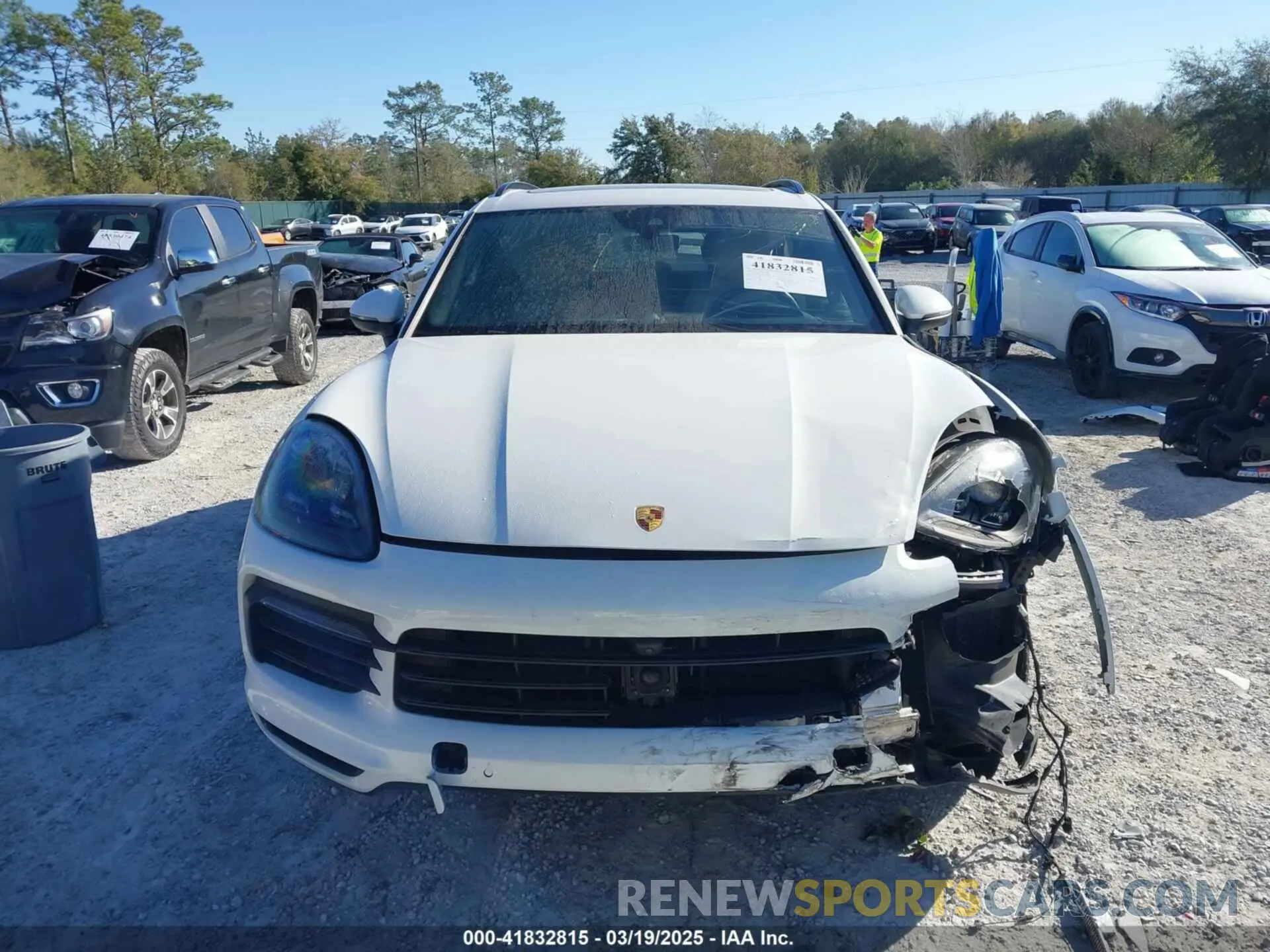 12 Photograph of a damaged car WP1AB2AY9LDA28759 PORSCHE CAYENNE 2020