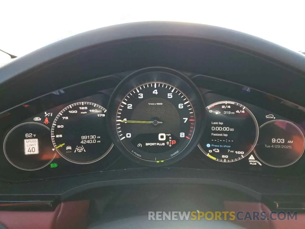 9 Фотография поврежденного автомобиля WP1AE2AYXLDA22153 PORSCHE CAYENNE 2020
