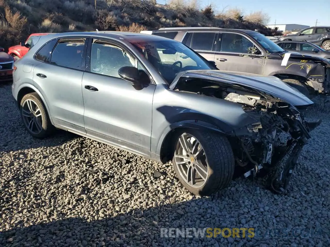 4 Photograph of a damaged car WP1AF2AY4LDA39303 PORSCHE CAYENNE 2020