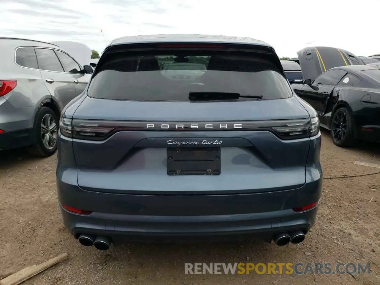 6 Photograph of a damaged car WP1AF2AY6LDA39092 PORSCHE CAYENNE 2020