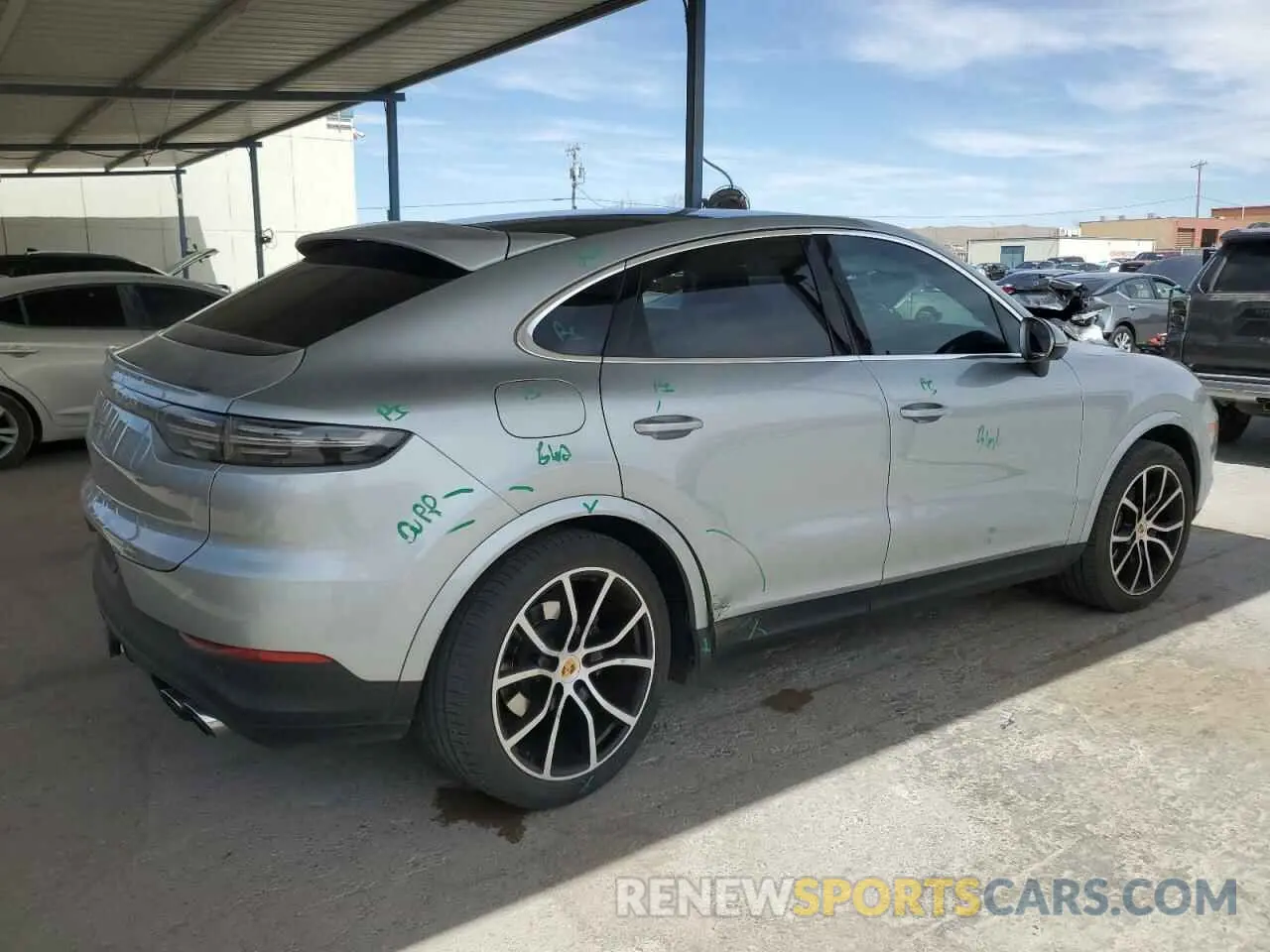 3 Фотография поврежденного автомобиля WP1BA2AY2LDA46446 PORSCHE CAYENNE 2020