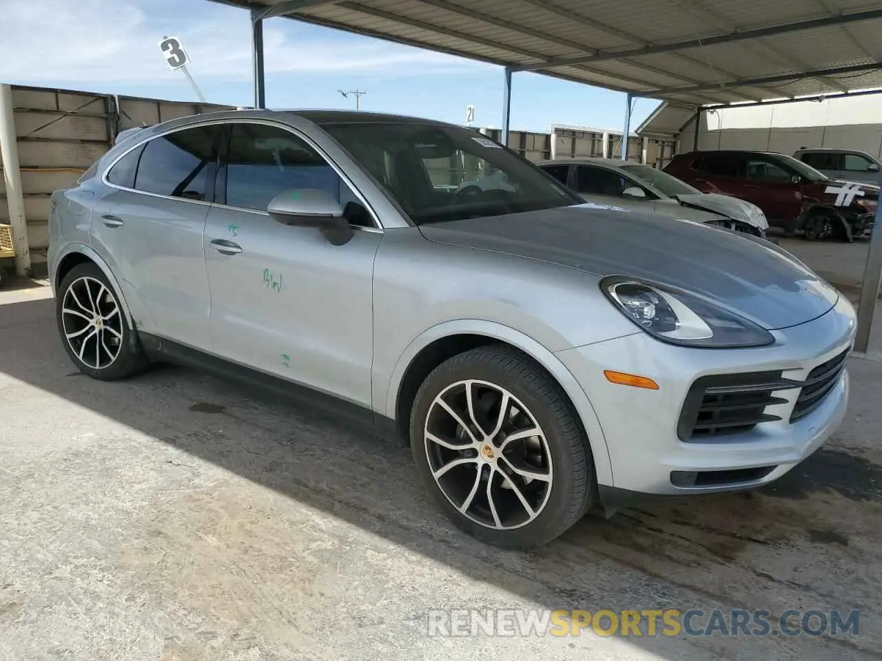 4 Фотография поврежденного автомобиля WP1BA2AY2LDA46446 PORSCHE CAYENNE 2020