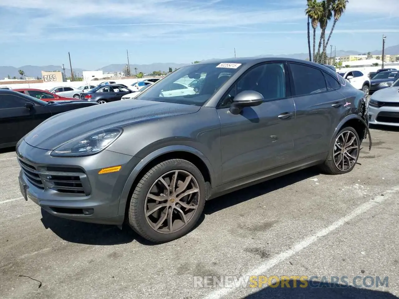 1 Photograph of a damaged car WP1BB2AY9LDA57683 PORSCHE CAYENNE 2020