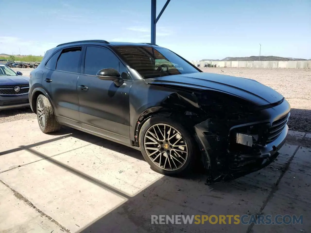 4 Photograph of a damaged car WP1AA2AY0MDA05827 PORSCHE CAYENNE 2021