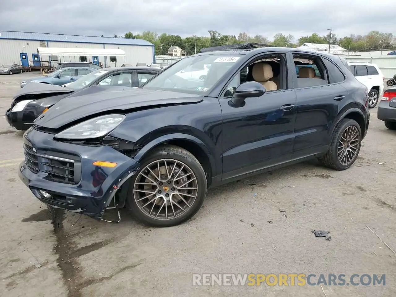 1 Photograph of a damaged car WP1AA2AY1MDA09157 PORSCHE CAYENNE 2021