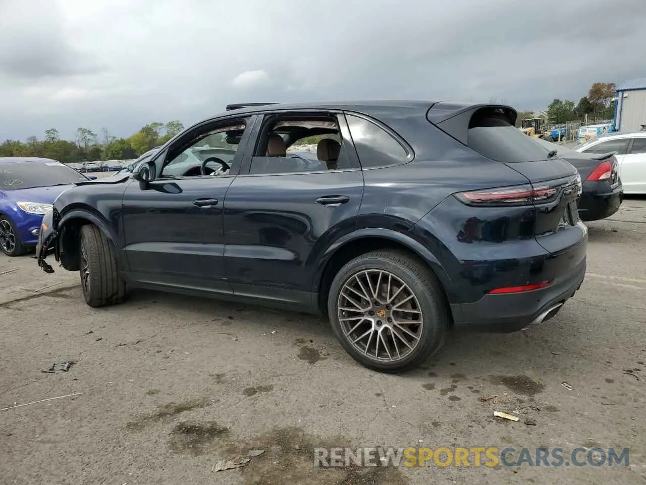 2 Photograph of a damaged car WP1AA2AY1MDA09157 PORSCHE CAYENNE 2021