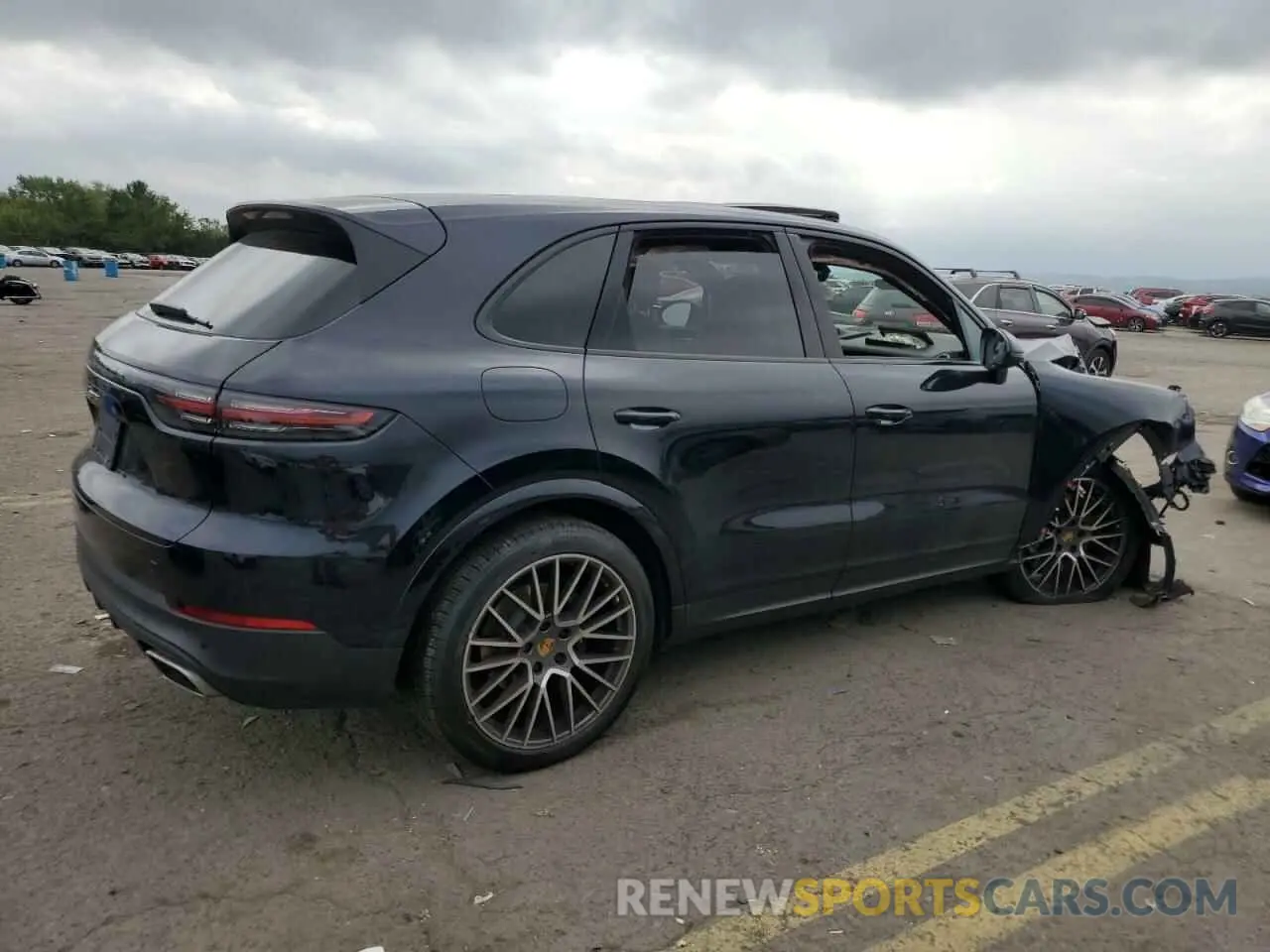 3 Photograph of a damaged car WP1AA2AY1MDA09157 PORSCHE CAYENNE 2021