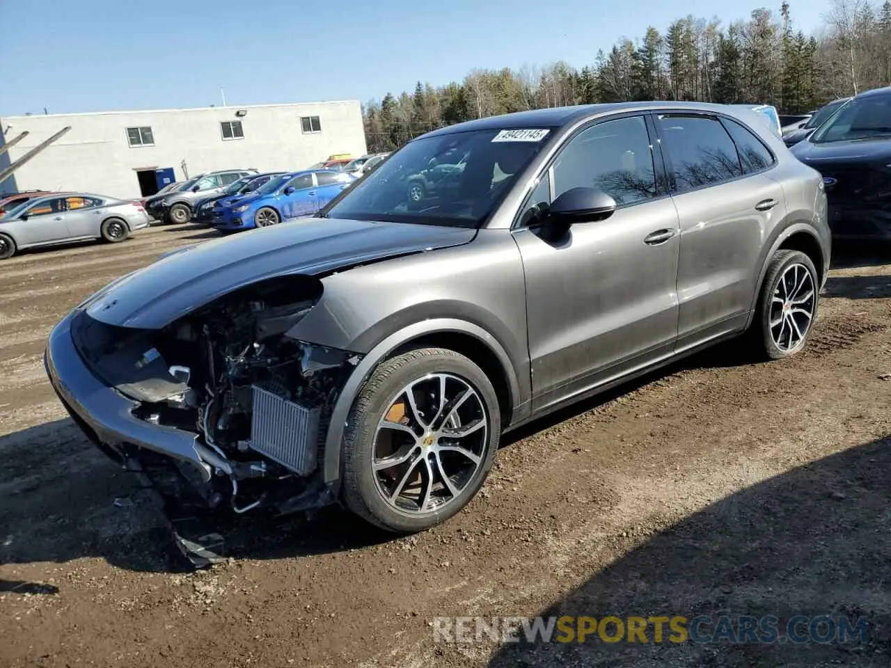 1 Photograph of a damaged car WP1AA2AY1MDA10213 PORSCHE CAYENNE 2021