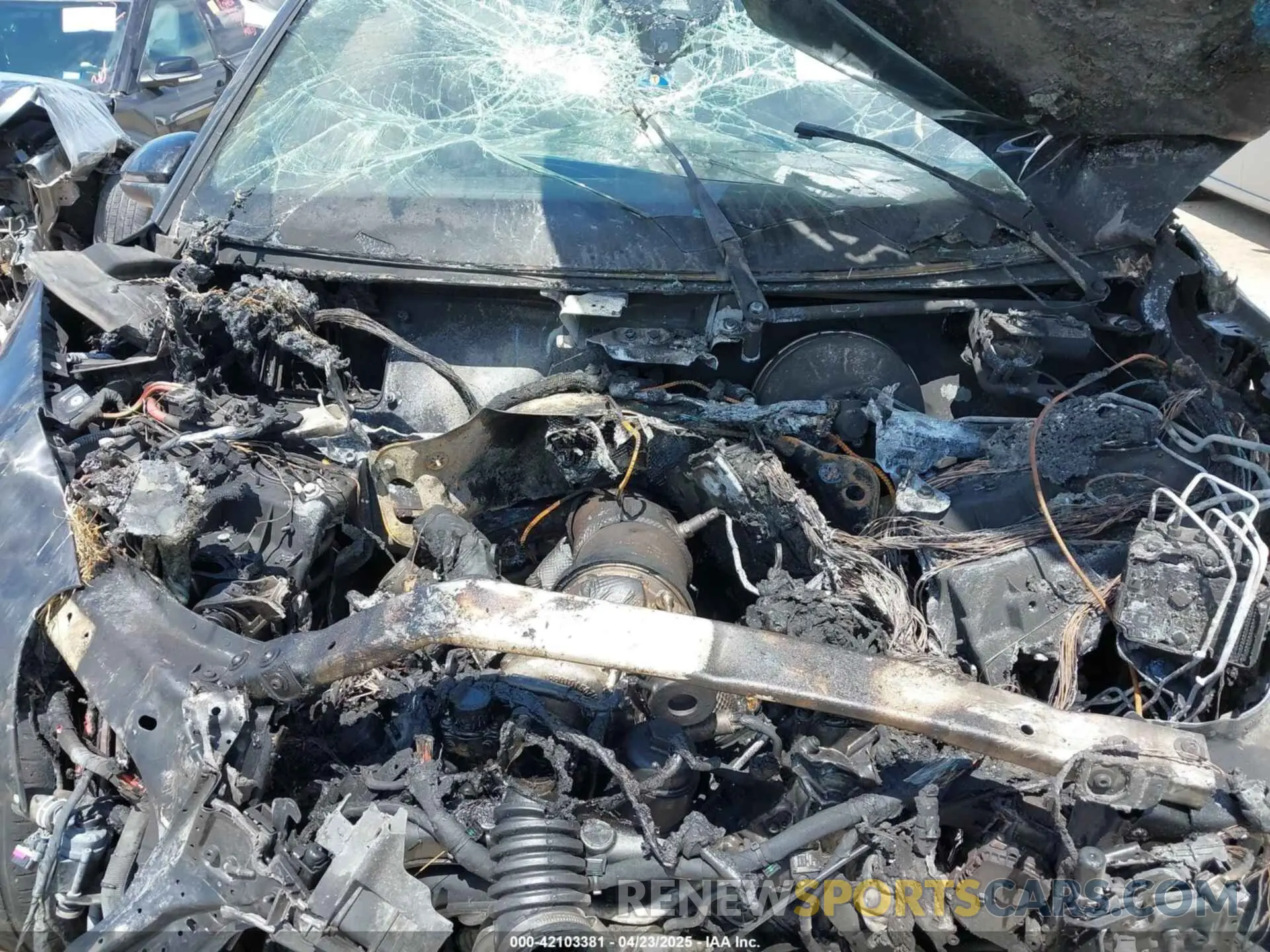 10 Фотография поврежденного автомобиля WP1AA2AY2MDA01195 PORSCHE CAYENNE 2021