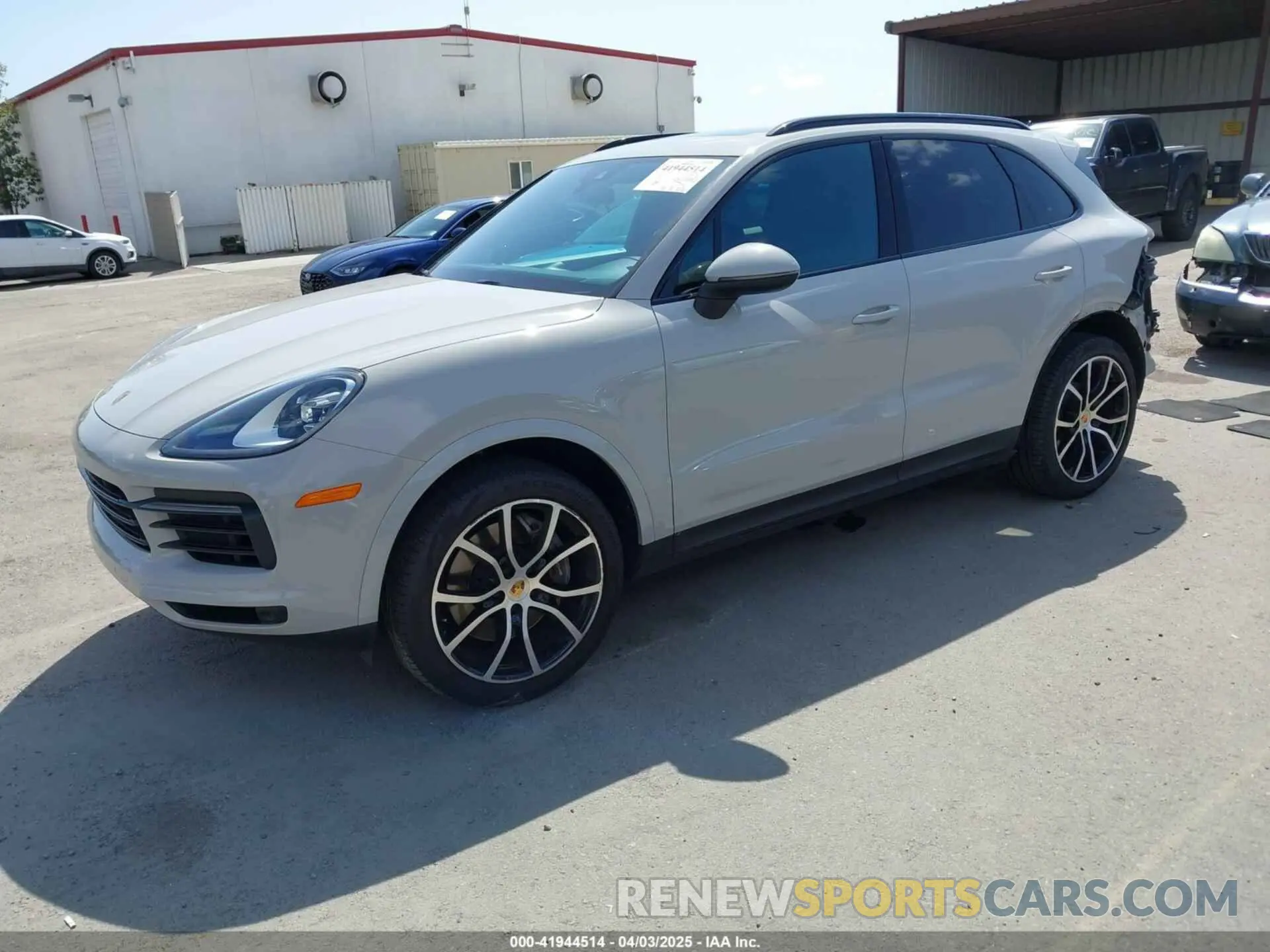 2 Photograph of a damaged car WP1AA2AY2MDA02749 PORSCHE CAYENNE 2021