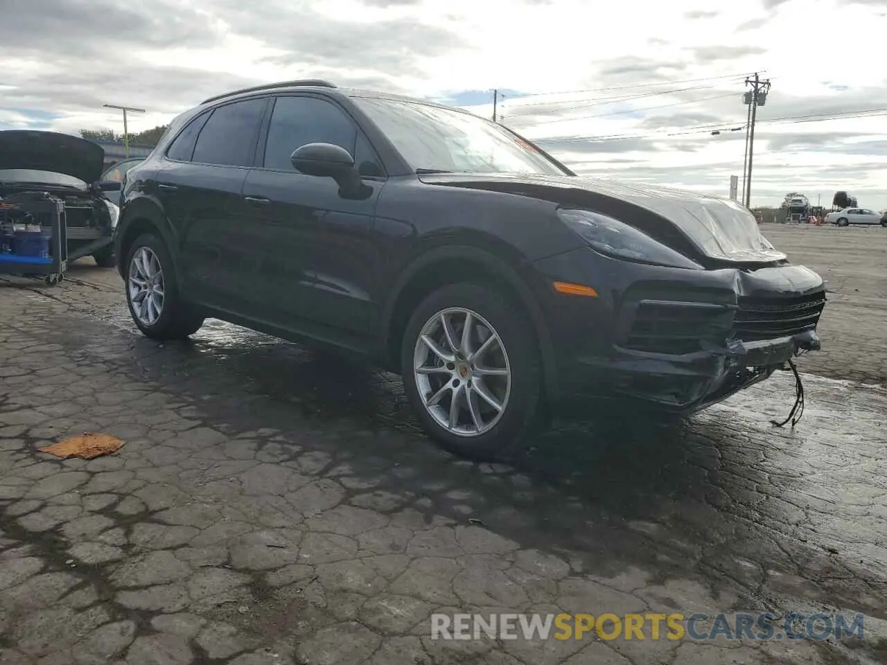 4 Photograph of a damaged car WP1AA2AY2MDA04243 PORSCHE CAYENNE 2021