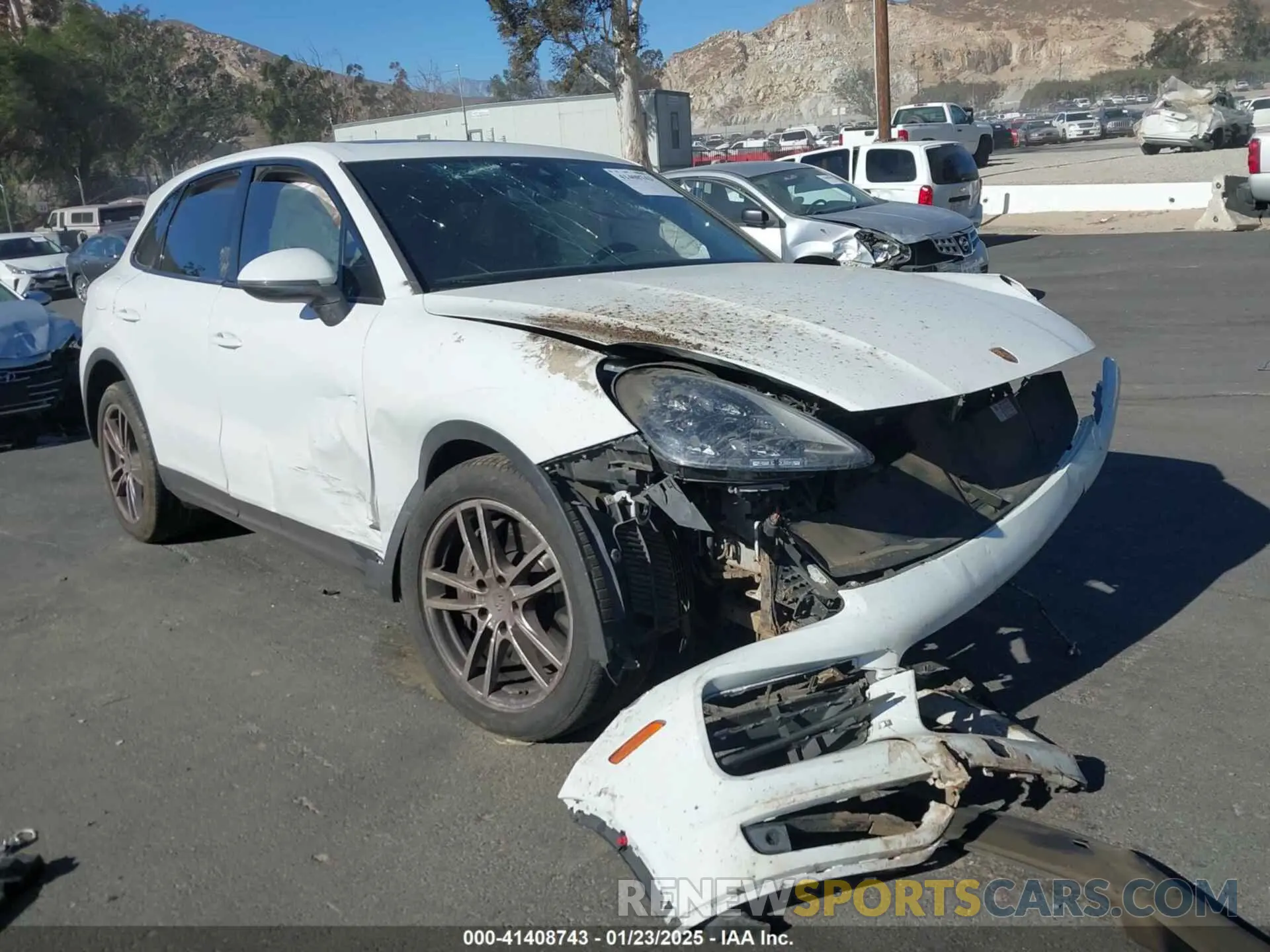1 Photograph of a damaged car WP1AA2AY2MDA07529 PORSCHE CAYENNE 2021