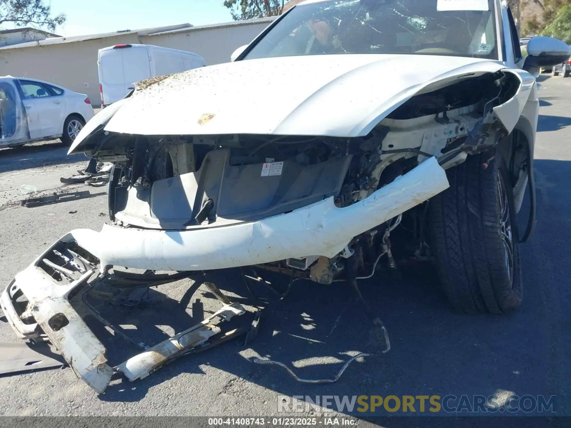 17 Photograph of a damaged car WP1AA2AY2MDA07529 PORSCHE CAYENNE 2021